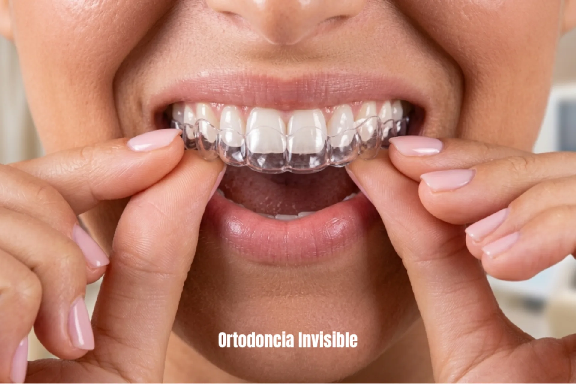 Ortodoncia invisible — alineadores transparentes
